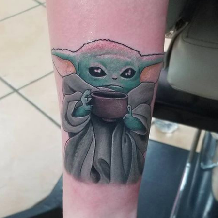 Tattoos - Baby Yoda - 142486
